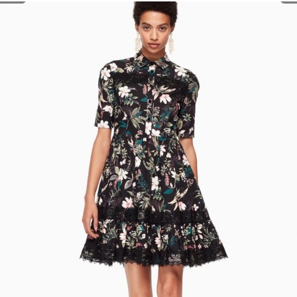 Kate Spade Botanical Floral Dress - Picture 7 of 7